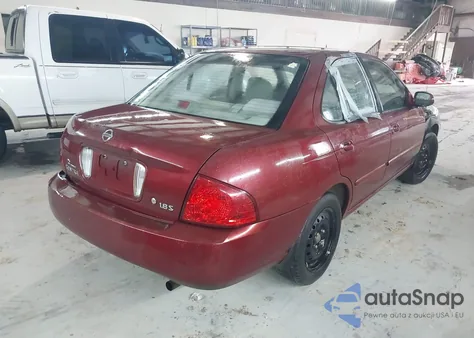 2004 Nissan Sentra 1.8S from USA, damaged, VIN 3N1CB51D04L836943